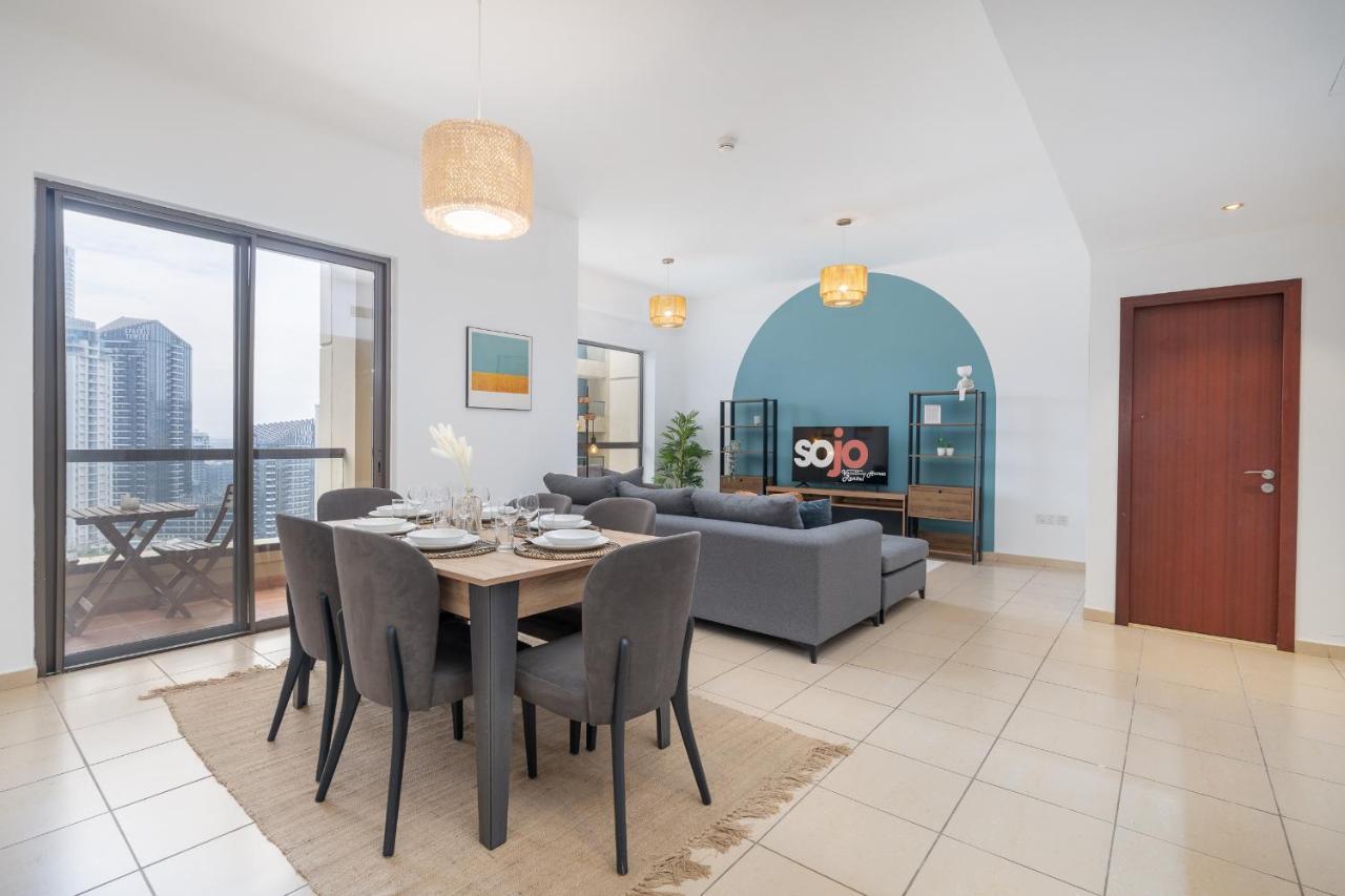 Jbr Beach Bliss One Three Bedroom Luxury Apartments By Sojo Stay Dubái Exterior foto
