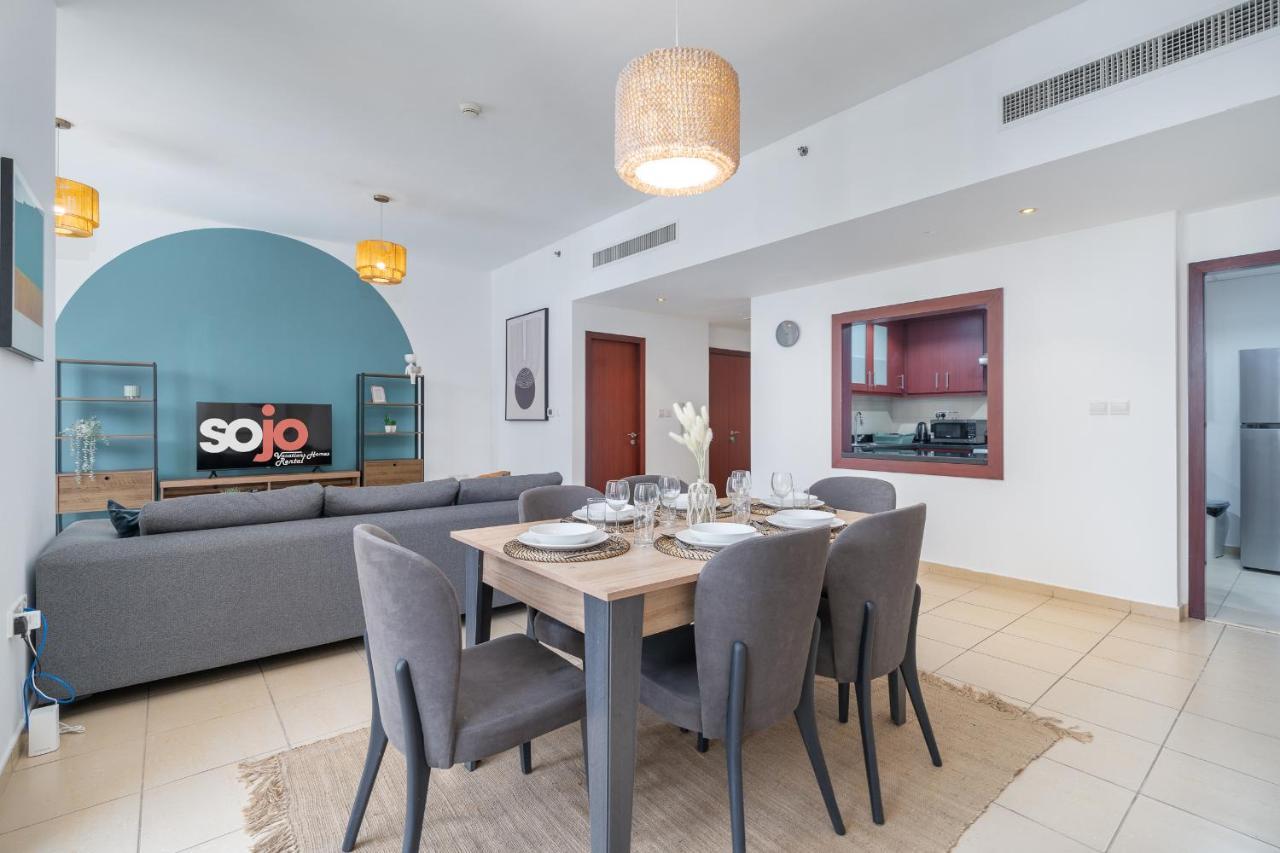 Jbr Beach Bliss One Three Bedroom Luxury Apartments By Sojo Stay Dubái Exterior foto